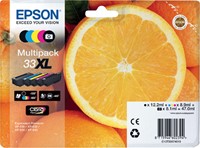 Inktcartridge Epson 33XL T3351 zwart-3