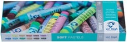 Pastelkrijt Talens Van Gogh zacht assorti doos à 12 stuks