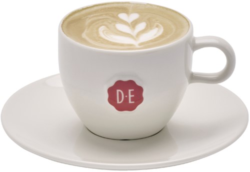 Kopje Douwe Egberts cappuccino 180ml wit 12 stuks-1