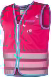 Wowow Crazy Monster Jacket fluohesje, roze, L (kind)