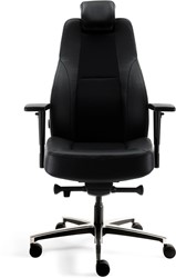 Sitwise 24 uur Control Room hoog leder stof