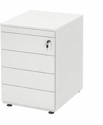 Deskwise standcontainer 5 laden- Wit
