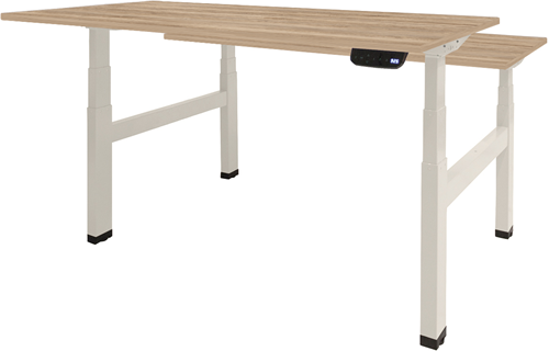 Dextro plus duo, dubbele motor - Honey Castello - Wit - 180x80cm