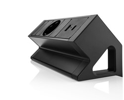 Opbouw contactdoos 1x stroom, 1x USB A en C charge (met