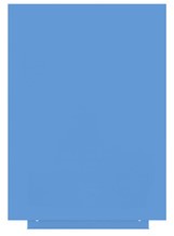 Whiteboard Rocada Skincolour 55X75Cm Blauw Gelakt PER STUK