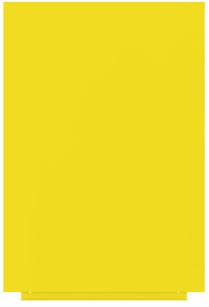 Whiteboard Rocada Skincolour 75X115Cm Geel Gelakt PER STUK