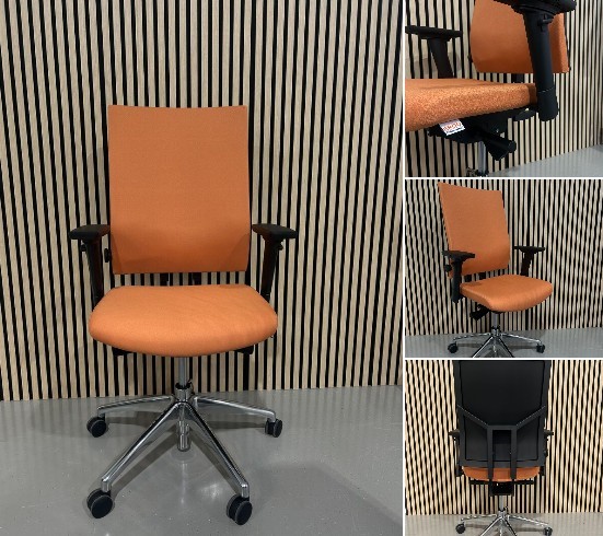 Wie zegt dat een bureaustoel zwart moet zijn?